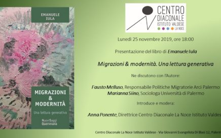 Presentazione del libro di Emanuele Iula Migrazioni e modernità. Una lettura generativa Editrice Queriniana, 2019